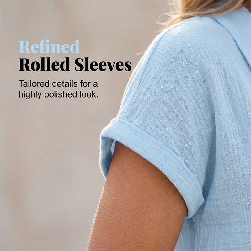 Loose-fitting summer knit T-shirts - Clearance Sale
